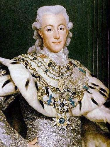 Alexander Roslin Gustavus III of Sweden oil painting image
